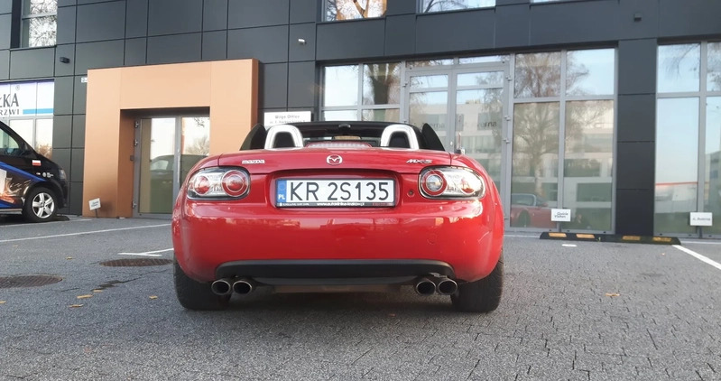 Mazda MX-5 cena 51700 przebieg: 167000, rok produkcji 2005 z Kraków małe 37